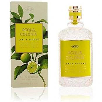 4711 Acqua Colonia Lime and Nutmeg Eau de Cologne Spray for Unisex 170 ml