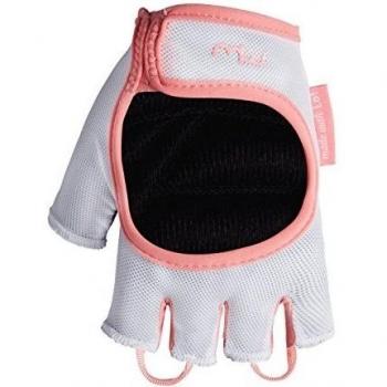 Lof Positive Thinking Guantes de Fitness, Mujer, Blanco, S