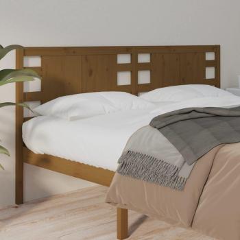 Cabecero para cama Miel 206x4x100 cm Madera maciza de pino