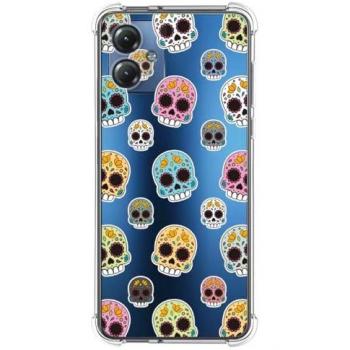 Funda Antigolpes de Silicona para Motorola Moto G84 5G con Diseño Catrina y Dibujos