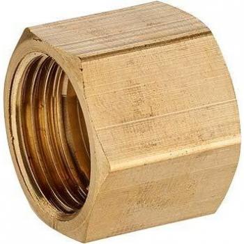 Racor a roscar hembra doble con battuta de arresto 3/8 F12x17