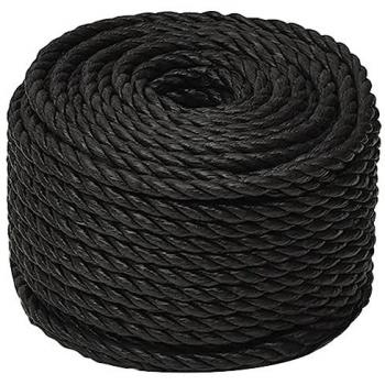 Cuerda de trabajo polipropileno negro 20 mm 50 m
