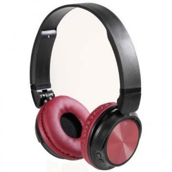 Vivanco MOOOVE Air Bluetooth® HiFi Auriculares On Ear Faltbar, Headset, Ohrbügel Negro-Rot