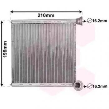 Radiador de calefacción VAN WEZEL 03006385 - Heater, modelo 03006385, diseñado para proporcionar calor eficiente en espacios cerrados