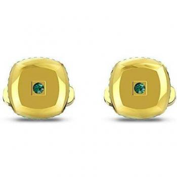 Swarovski Theo 5569062 - Gemelos Air, Color Dorado y Verde, 1,6 x 1,5 cm