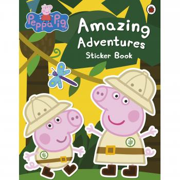 Libro de Pegatinas Peppa Pig: Aventuras Asombrosas