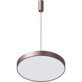 Lámpara colgante moderna Italux Orbital LED Coffee 3000K 1800lm acabado arenado