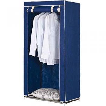 Armario Guardarropa Home 70x46xh148 cm Estructura de Acero y Tela TNT