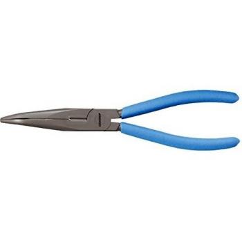 Alicate boca semiredonda GEDORE 8132 AB 160 TL - 160mm, modelo de alta calidad, fabricado en acero al carbono, con mangos ergonómicos para un mejor agarre y comodidad, ideal para trabajos