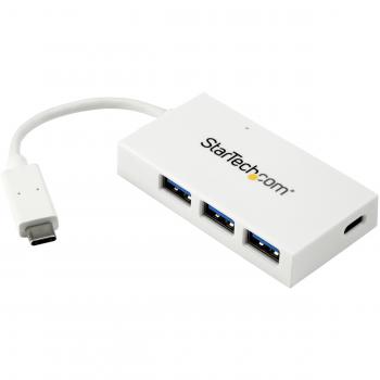 Hub USB-C 4 Puertos (1x USB-C y 3x USB-A) SuperSpeed 5Gbps - Blanco