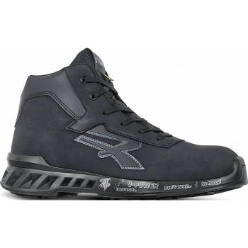 U-Power Zapatos Altos de Seguridad Parker S3 SRC CI ESD - Negro - Talla 46 (EU)