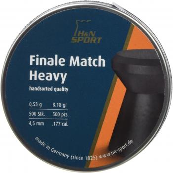 H&N Sports Finale Match Heavy Balines, Unisex Adulto, Gris, 4.50 mm