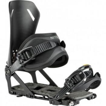 Nitro Vertical ST 2024 Fijaciones de Snowboard para Hombre, color negro, diseño específico para Splitboard