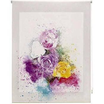 Homeflex Storalia - Estor Digital Salon Bouquet - Enrollable - 100X250 cm - Disponible en Varias Medidas