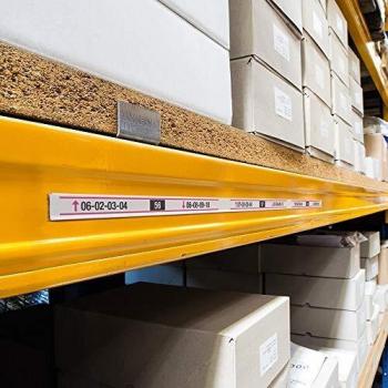 Soporte de Etiquetas Adhesivo Durable Scanfix 1000 x 20 mm - Paquete de 25 piezas