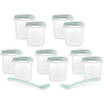 Set de 10 recipientes herméticos Hermisized Menta