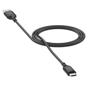 Cable USB-A a USB-C de 2 metros Zagg Mophie Essentials Negro