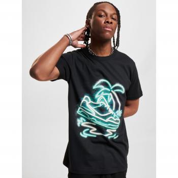 Mister Tee Black Palm Sneaker Graphic T-Shirt