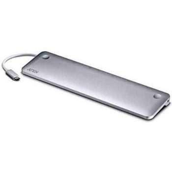 Docking Station USB-C Multipuerto con Passthrough de Alimentación