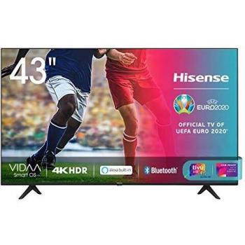 Hisense 43AE7000F UHD TV 2020 - Smart TV Resolución 4K con Alexa integrada, Precision Colour, escalado UHD con IA, Ultra Dimming, audio DTS Studio Sound, Vidaa U 4.0