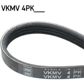 Correa trapecial poli V SKF VKMV 4PK810, tipo de producto: correa V-ribbed, características: longitud 810 mm, número de bandas 4, diseño poli V