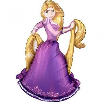 Amscan 3818201 - Globo de plástico con diseño de princesas Disney, multicolor , color/modelo surtido
