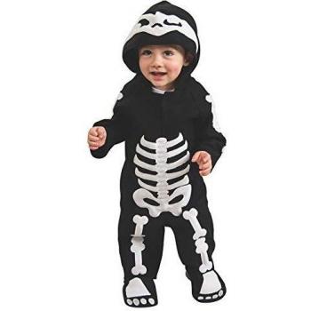 Rubie's - Disfraz de Esqueleto infantil, talla bebé 6-12 meses