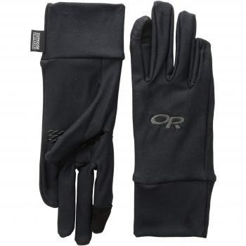 Outdoor Research – Guantes para Hombre Men 's pl Base sensg Loves, otoño/Invierno, Hombre, Color Negro, tamaño S