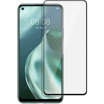 Protector de Cristal Templado para Huawei P40 Lite 5G con Marco Negro