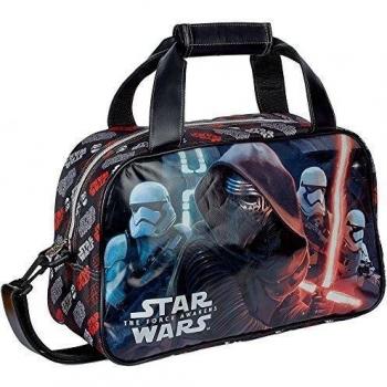 K Racter Mania Star Wars Kylo REN Bolsa de Deporte Infantil, 38 cm, Negro