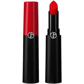 Giorgio Armani Lip Power Matte 407 - Barra de labios mate en tono Passionate