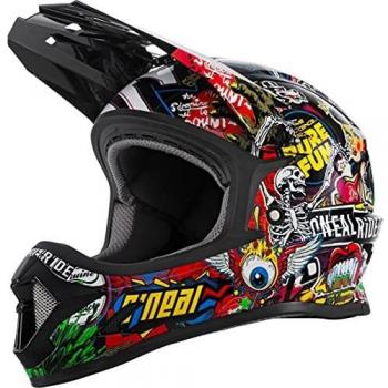 Oneal Sonus Crank Youth Full Face Downhill Helmet - Multicolor