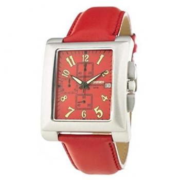 Chronotech Unisex Analog Watch Ct7357-04 (38mm Red)
