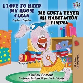 Libro Bilingüe Inglés-Español Me gusta tener mi habitación limpia
