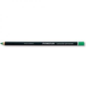 Lápiz Especial Lumocolor Permanent Glasochrom 108 20, Verde Staedtler 108 20-5