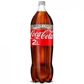 CocaCola Light Refresco sin Cafeína Botella, 2L