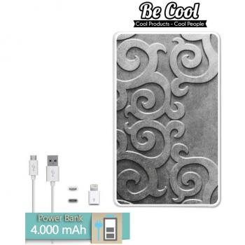 Becool® - Batería Externa Power Bank 4000 mah + Gratis 1 cable USB-MicroUsb