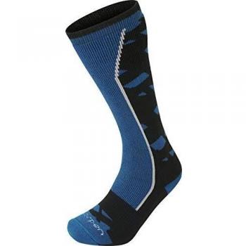 Calcetines Lorpen T2 Ski Mid Azul Negro para Hombre Adulto - Tamaño XL