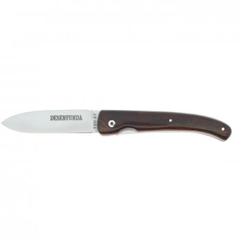 Cuchillo Cudeman Navaja Supervivencia Desenfunda 0038-K con Mango Cocobolo Pulido y Hoja de 8 Cm