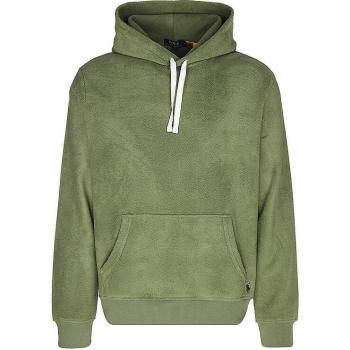 Polo Ralph Lauren Men's Dark Green Fleece Loungewear Hoodie - Size S