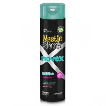 Novex Santo Black Poderoso Champú 300 ml (Mystic Black)