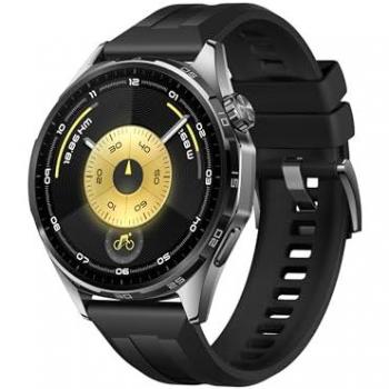 Huawei WATCH GT6 46mm AMOLED Smartwatch with GPS, Stainless Steel Case, Up to 21 Days Battery Life, Compatible with iOS & Android