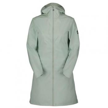 Cortavientos impermeable y transpirable para mujer Scott, color verde, talla S