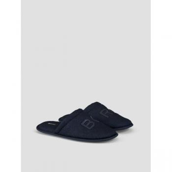 Björn Borg Men’s Slipper Homy Logo Navy, Size 46