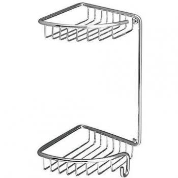 Gedy 56811300000 Porta objetos ducha, Cromo