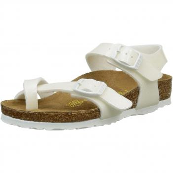 Birkenstock - Taormina, Sandalia con Pulsera Niñas, Blanco