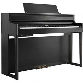 Piano Digital Roland HP704 Charcoal Black