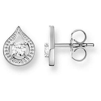 THOMAS SABO Women - Ear Studs Pendientes de 925 De Plata Circonita color Blanco H1840  - 051  - 14