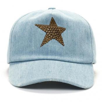 Starlite Shop 10466, Gorra de Béisbol para Mujer, Azul