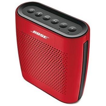 Bose SoundLink Colour - Altavoz portátil con Bluetooth, rojo